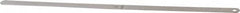 Starrett - 0.026 Inch Thick x 1/2 Inch Wide x 12 Inch Leaf Length, Parallel Feeler Gage - Tempered Steel - A1 Tooling