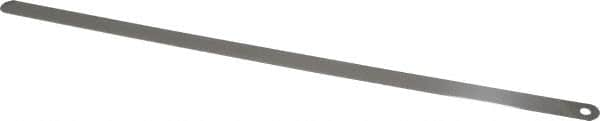 Starrett - 0.027 Inch Thick x 1/2 Inch Wide x 12 Inch Leaf Length, Parallel Feeler Gage - Tempered Steel - A1 Tooling