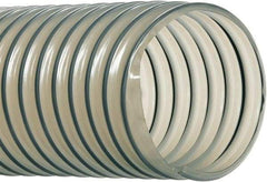 Hi-Tech Duravent - 1-1/4" ID, 28 Hg Vac Rating, 13 psi, Polyurethane Vacuum & Duct Hose - 25' Long, Clear, 1-1/4" Bend Radius, -40 to 200°F - A1 Tooling