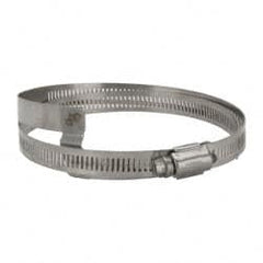 Hi-Tech Duravent - Stainless Steel Hose Clamp - 1/2" Wide x 0.02" Thick, 4-1/4" Hose, 2-3/4 to 4-5/8" Diam - A1 Tooling