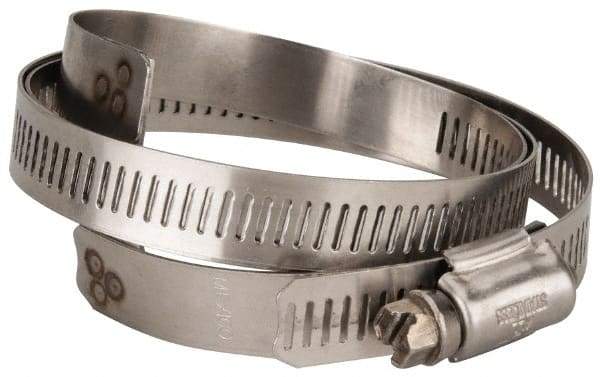 Hi-Tech Duravent - Stainless Steel Hose Clamp - 1/2" Wide x 0.02" Thick, 5-1/4" Hose, 3-1/4 to 5-5/8" Diam - A1 Tooling