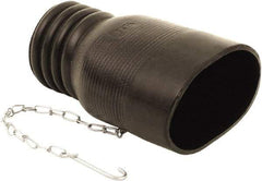 Hi-Tech Duravent - 3" ID Custom EPDM Twin Tailpipe Adapter - 8" Long - A1 Tooling