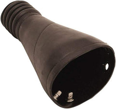 Hi-Tech Duravent - Custom EPDM Universal Adapter - 8" Long, Oval ID Range - A1 Tooling