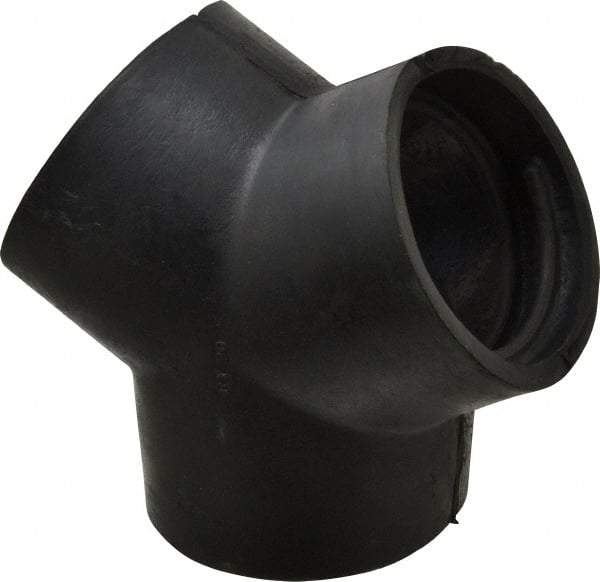 Hi-Tech Duravent - 3" ID Custom EPDM Y Adapter - 4" Long - A1 Tooling