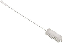 Vikan - 3" Diam Polyester Valve Brush - 34-1/4" OAL, 6-1/2" Head Length, Polypropylene & Stainless Steel Handle - A1 Tooling