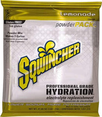 Sqwincher - 47.66 oz Pack Lemonade Activity Drink - Powdered, Yields 5 Gal - A1 Tooling