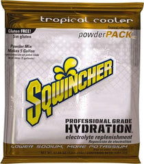 Sqwincher - 47.66 oz Pack Tropical Cooler Activity Drink - Powdered, Yields 5 Gal - A1 Tooling