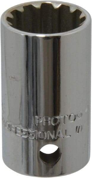 Proto - 1/2" Drive, 11/16" Socket, Spline Socket - 12 Points, 1-9/16" OAL - A1 Tooling