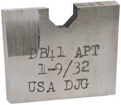 APT - 1-9/32 Inch Diameter, 3/16 Inch Thick, High Speed Steel Auxiliary Pilot Blade - Series D - A1 Tooling