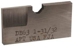 APT - 1-31/32 Inch Diameter, 3/16 Inch Thick, High Speed Steel Auxiliary Pilot Blade - Series D, DX15 Auxiliary Pilot Required - A1 Tooling