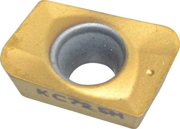 Kennametal - ADKT16224 LC Grade KC725M Carbide Milling Insert - TiN/TiCN/TiN Finish, 0.1378" Thick, 1.6mm Corner Radius - A1 Tooling