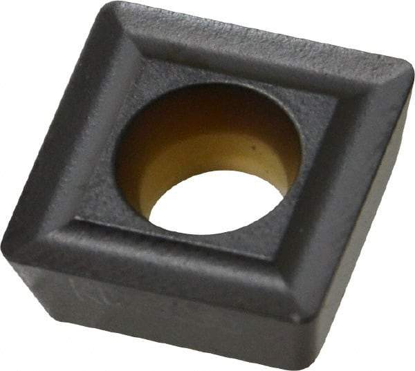 Kennametal - SPMT432 Grade KCPK30 Carbide Milling Insert - TiN/TiCN/Al2O3 Finish, 3/16" Thick, 1/2" Inscribed Circle, 0.79mm Corner Radius - A1 Tooling