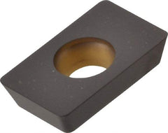 Kennametal - XDCW150308 Grade KCPK30 Carbide Milling Insert - TiN/TiCN/Al2O3 Finish, 0.1252" Thick, 0.8mm Corner Radius - A1 Tooling