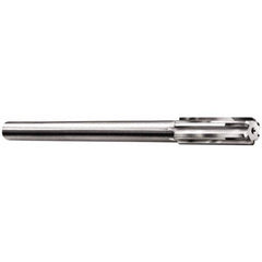 Made in USA - 0.221 to 0.238" Diam, 7/32" Diam Shank, 1-1/2" Flute, Semi Finish Semi Ground Chucking Reamer - A1 Tooling