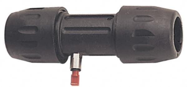 Transair - 1-1/2" ID, Air Hose Union with Vent - 232 Max psi, 8-1/8" Long, Plastic - A1 Tooling