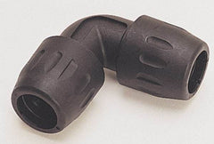 Transair - 1-1/2" ID, Air Hose 90° Union Elbow - 232 Max psi, 4-3/16" Long, Plastic - A1 Tooling