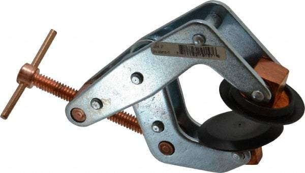 Kant Twist - 800 Lb, 1-3/4" Max Opening, 1-1/8" Open Throat Depth, 1-1/4" Closed Throat Depth, Cantilever Clamp - High Tensile Steel Jaw, T-Handle, 3-1/2" OAL, 3-1/4" Max Width - A1 Tooling