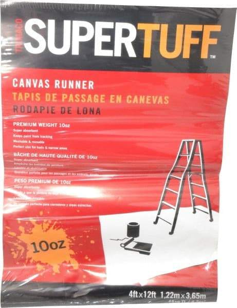 TRIMACO - Extra Heavyweight 10 oz Canvas Drop Cloth - 12' x 4' - A1 Tooling