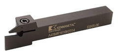 Kennametal - 0.5512" Max Depth of Cut, 3mm Min Groove Width, 125mm OAL, Right Hand Indexable Grooving Cutoff Toolholder - 16mm Shank Height x 16mm Shank Width, A4..03.. Insert Style, A4SM Toolholder Style, Series A4 - A1 Tooling