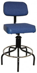 Bevco - Adjustable Chair - Cloth, Vinyl Seat, Royal Blue - A1 Tooling