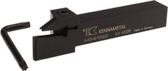 Kennametal - 0.79" Max Depth of Cut, 6mm Min Groove Width, 5" OAL, Right Hand Indexable Grooving Cutoff Toolholder - 6 Seat Size, 3/4" Shank Height x 3/4" Shank Width, A4..06.. Insert Style, A4SM Toolholder Style, Series A4 - A1 Tooling