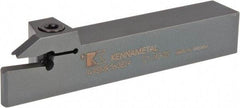 Kennametal - External Thread, 0.94" Max Depth of Cut, 8mm Min Groove Width, 6" OAL, Right Hand Indexable Grooving Cutoff Toolholder - 1" Shank Height x 1" Shank Width, A4..08.. Insert Style, A4SM Toolholder Style, Series A4 - A1 Tooling