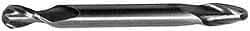 OSG - 3/16" Diam, 1/2" LOC, 2 Flute Cobalt Ball End Mill - Uncoated, Double End, 2-1/4" OAL, 3/16" Shank Diam, Spiral Flute - A1 Tooling