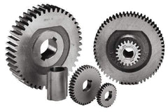 Boston Gear - 20 Pitch, 2.4" Pitch Diam, 2-1/2" OD, 48 Tooth Spur Gear - 3/8" Face Width, 5/8" Bore Diam, 14.5° Pressure Angle, Steel - A1 Tooling