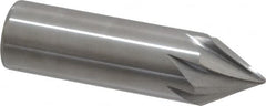 Made in USA - 1/2" Shank Diam, 7 Flute 60° Solid Carbide Countersink - A1 Tooling