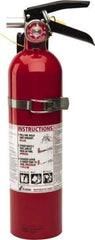 Kidde - 2.6 Lb, 1-A:10-B:C Rated, Dry Chemical Fire Extinguisher - 3-1/4" Diam x 15" High, 100 psi, 15' Discharge in 12 sec, Rechargeable, Seamless Aluminum Cylinder - A1 Tooling