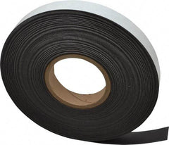 Mag-Mate - 100' Long x 1" Wide x 1/32" Thick Flexible Magnetic Strip - 8 Lb Max Pull Force, 4 Linear Ft/Lb Magnetic Pull Force, Adhesive Back - A1 Tooling