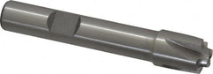 Interstate - 1/16" Radius, 7/16" Mill Diam, 4 Flute High Speed Steel Corner Rounding End Mill - Single End, Uncoated, 2-1/2" OAL, 3/8" Shank Diam - A1 Tooling