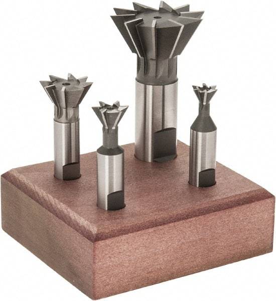 Value Collection - Dovetail Cutter Sets Included Angle: 60 Minimum Cutting Diameter (Inch): 3/8 - A1 Tooling