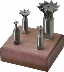 Value Collection - Dovetail Cutter Sets Included Angle: 45 Minimum Cutting Diameter (Inch): 3/8 - A1 Tooling