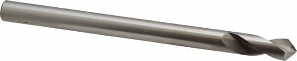 Interstate - 3/8" Body Diam, 90°, 5" OAL, High Speed Steel Spotting Drill - A1 Tooling