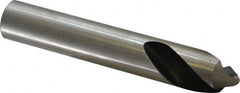 Interstate - 1" Body Diam, 90°, 6" OAL, High Speed Steel Spotting Drill - A1 Tooling