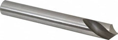 Interstate - 1" Body Diam, 90°, 8" OAL, High Speed Steel Spotting Drill - A1 Tooling