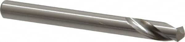 Interstate - 1/4" Body Diam, 120°, 2-1/2" OAL, High Speed Steel Spotting Drill - A1 Tooling