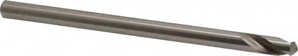 Interstate - 1/4" Body Diam, 120°, 4" OAL, High Speed Steel Spotting Drill - A1 Tooling