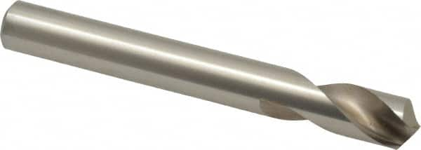 Interstate - 3/8" Body Diam, 120°, 3-1/8" OAL, High Speed Steel Spotting Drill - A1 Tooling