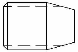 Parlec - Boring Head PC Screw - PC6 Connection - Exact Industrial Supply