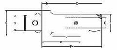 Parlec - PC4 Inside, PC3 Outside Modular Connection, Boring Head Shank Reducer - 1.85 Inch Projection, 1.22 Inch Nose Diameter - Exact Industrial Supply