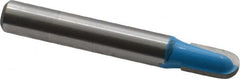 ROMAN CARBIDE - 1/4" Cut Diam, 3/8" Length of Cut, 2 Flute, Core Box, Edge Profile Router Bit - Carbide-Tipped, 1/4" Shank Diam, 1-1/4" Shank Length, 1-3/4" OAL, Uncoated - A1 Tooling