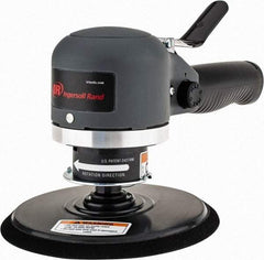 Ingersoll-Rand - 12,000 OPM, 16.98 CFM Air Consumption, Palm Air Orbital Sander - Round Pad, 1/4 NPT Inlet - A1 Tooling