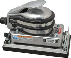 Ingersoll-Rand - 8,000 OPM, 12 CFM Air Consumption, Palm Air Orbital Sander - Rectangular Pad, 1/4 NPT Inlet - A1 Tooling