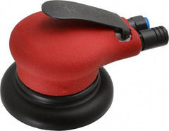 Ingersoll-Rand - 10,000 OPM, 18.5 CFM Air Consumption, Palm Air Orbital Sander - Round Pad, 1/4 NPT Inlet - A1 Tooling