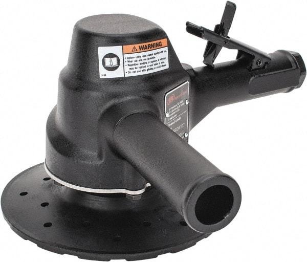 Ingersoll-Rand - 7" Max Disc, 6,000 RPM, Pneumatic Handheld Disc Sander - 61 CFM, 1/2 NPT Inlet, 2 hp - A1 Tooling