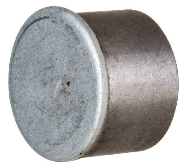 Mag-Mate - 10-32 Thread, 3/4" Diam, 1/2" High, 22 Lb Average Pull Force, Neodymium Rare Earth Pot Magnet - 0.15" Deep Tapped Hole, Steel Pot, Uninsulated - A1 Tooling