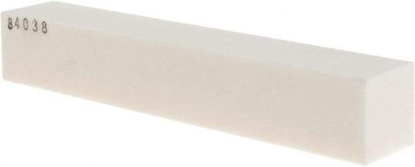 Made in USA - 150 Grit Aluminum Oxide Rectangular Dressing Stick - 6 x 1 x 1, Very Fine Grade, Vitrified Bond - A1 Tooling