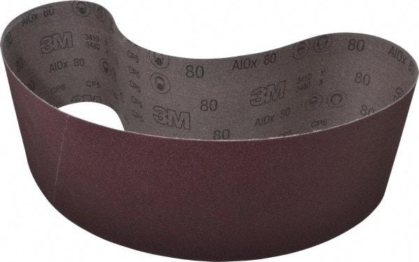 3M - 1/2" Wide x 18" OAL, 45 Trizact Grit, Aluminum Oxide Abrasive Belt - Aluminum Oxide, Extra Fine, Coated, X Weighted Cloth Backing, Series 237AA - A1 Tooling